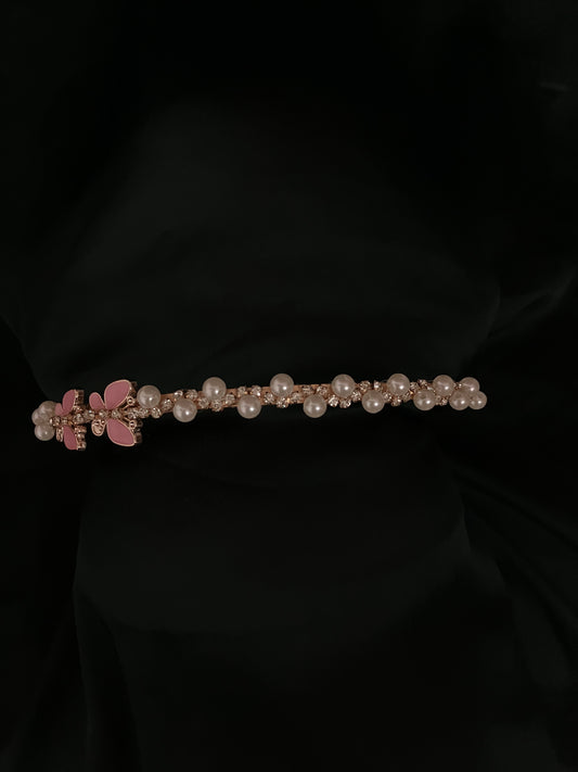 Enchanted Pearl butterfly headband