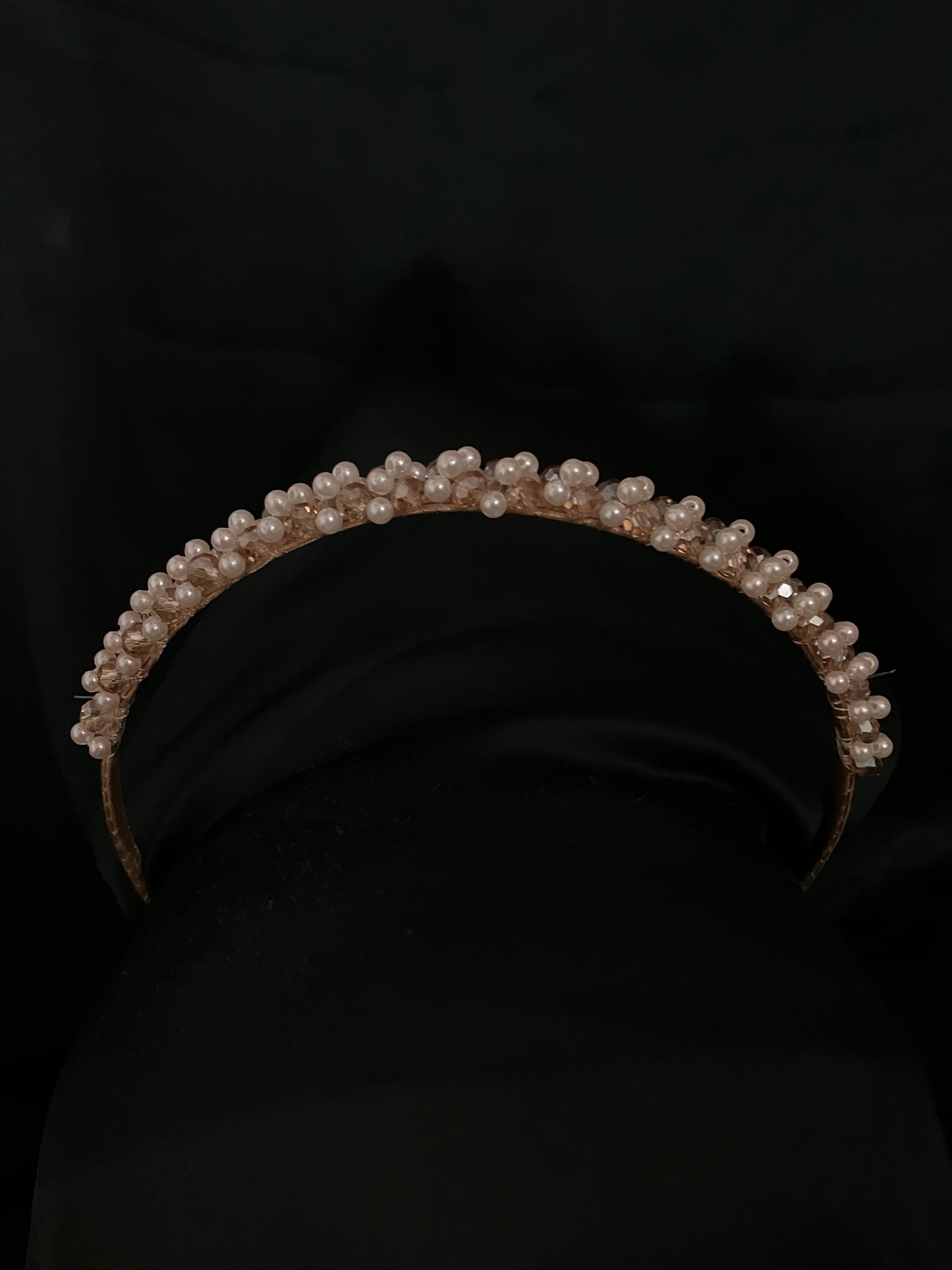 Pearl braid headband