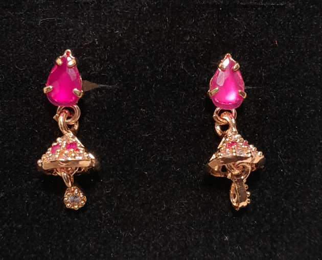 Rose-Gold mini jhumka