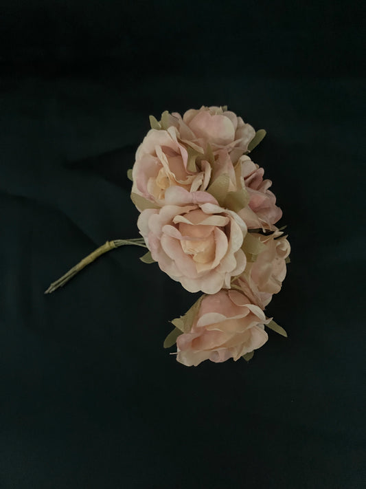 Blush rose charm