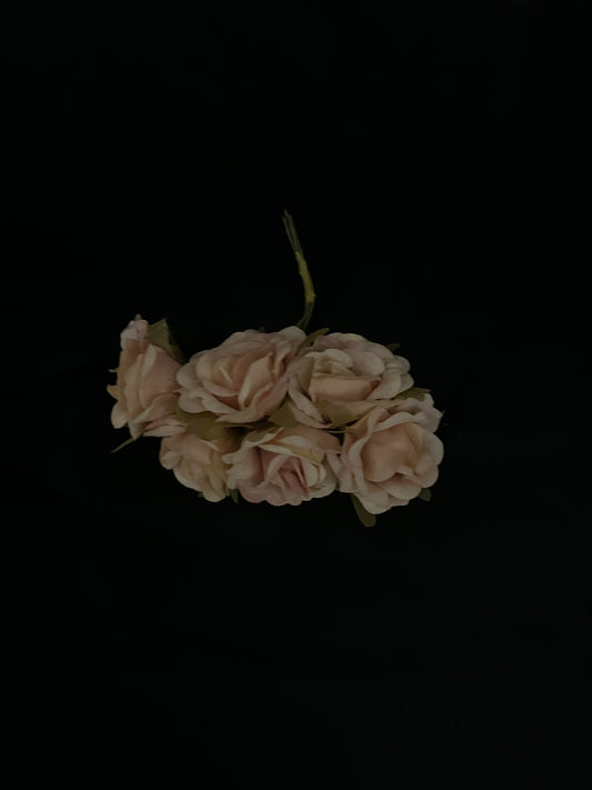 Blush rose charm