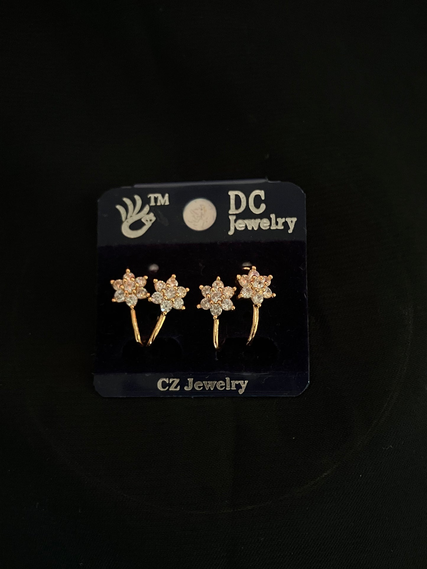 Floral Clip-on earrings