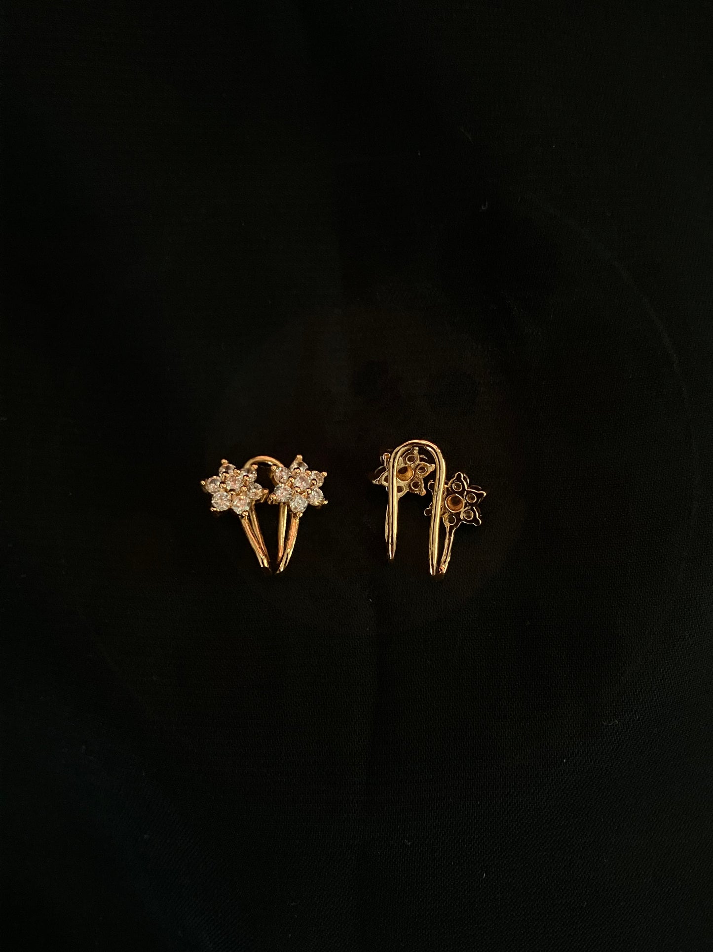 Floral Clip-on earrings