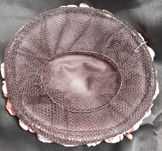 Rose-Gold Buds hair-bun cover